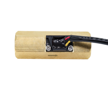 4-point Female Thread Brass Water Flow Sensor, Hall Effect Flow Sensor for Water Dispensers & Water Purifiers